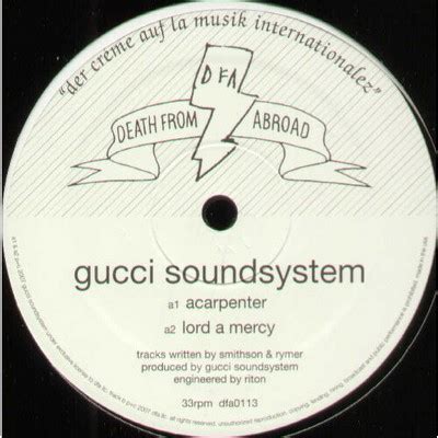 gucci soundsystem|house of Gucci songs.